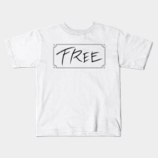 Guilty Gear FREE Black Kids T-Shirt